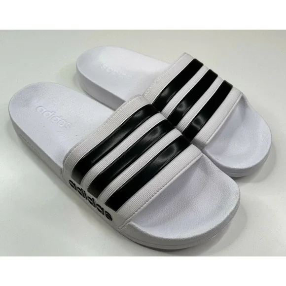 Adidas rubber sandals hotsell